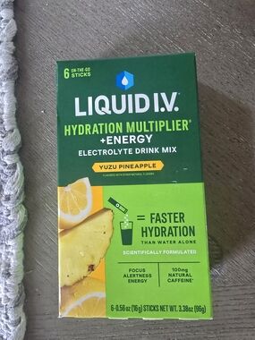 Yuzu Pineapple Hydration Multiplier +Energy Electrolyte Drink Mix